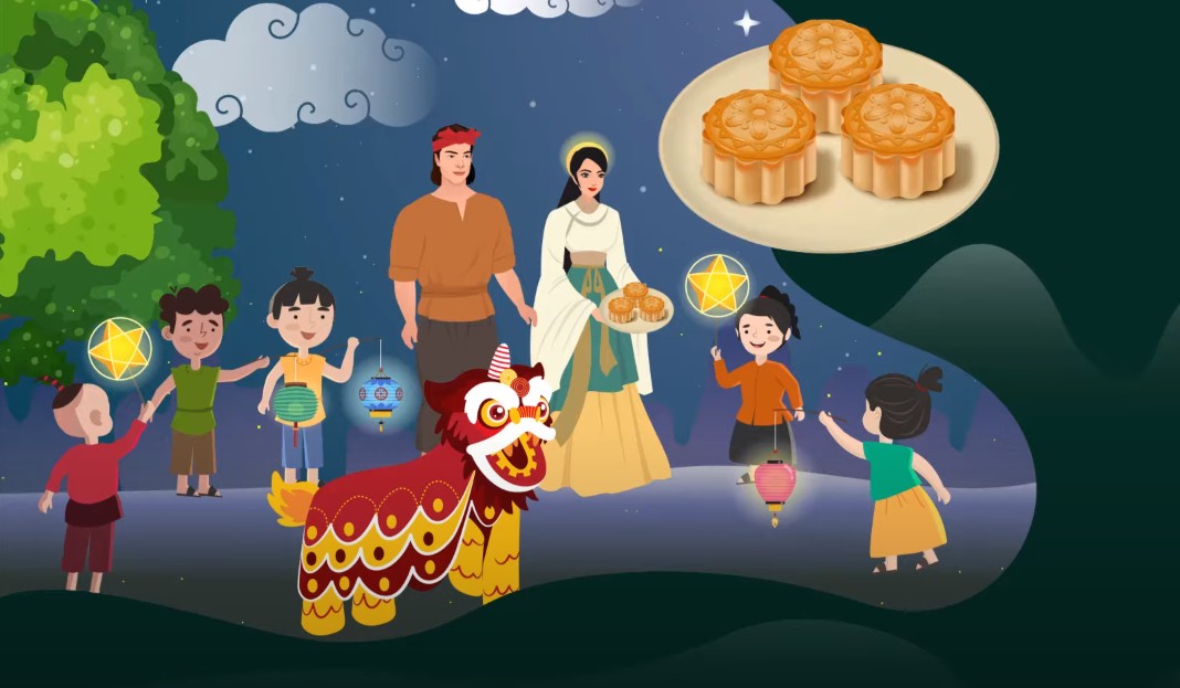 Nhấn vào ảnh để phóng to Sự tích bánh Trung Thu