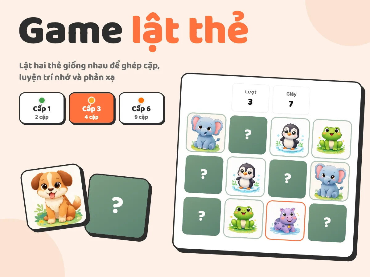Game lật thẻ