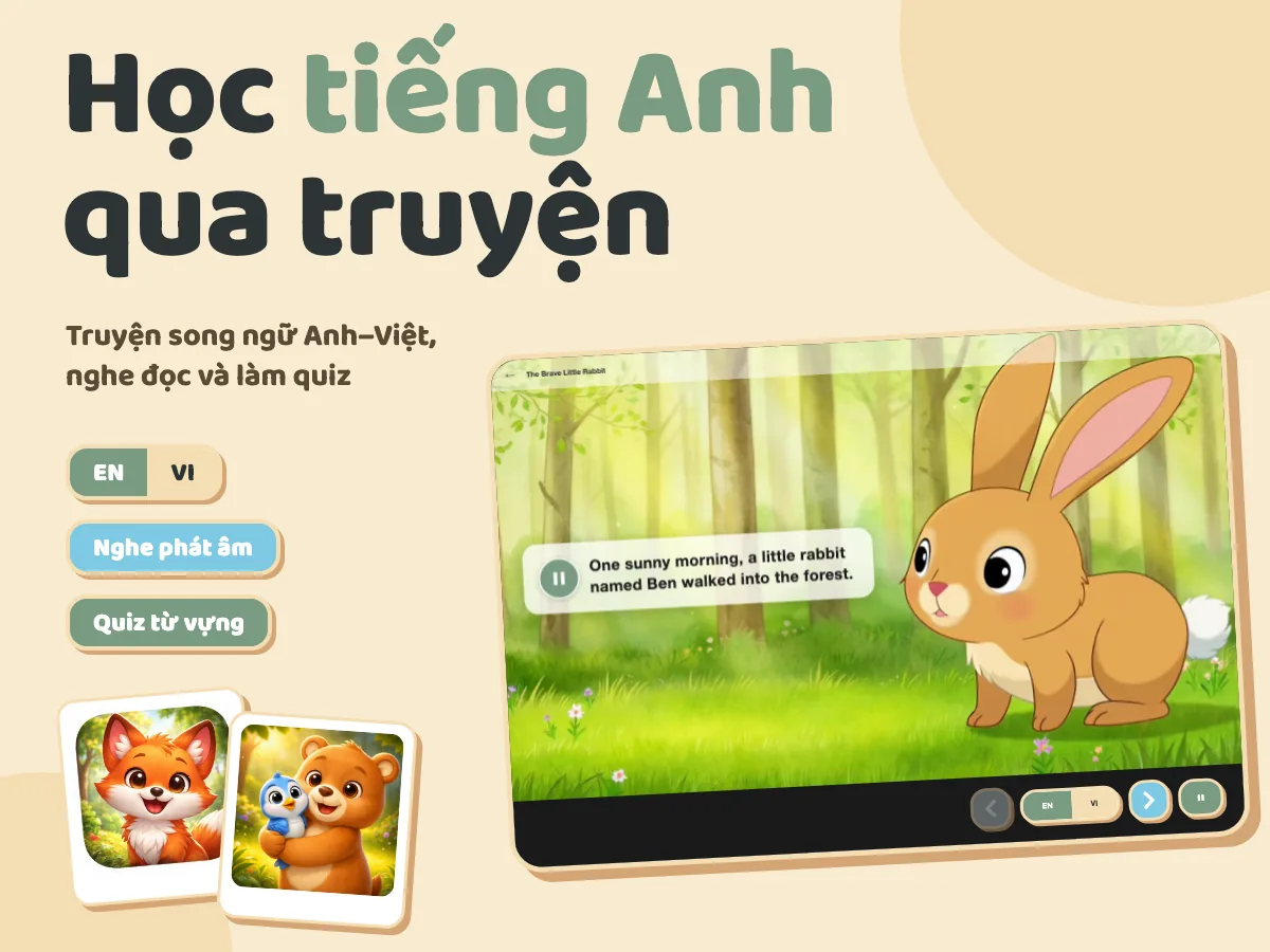 Học tiếng Anh qua truyện