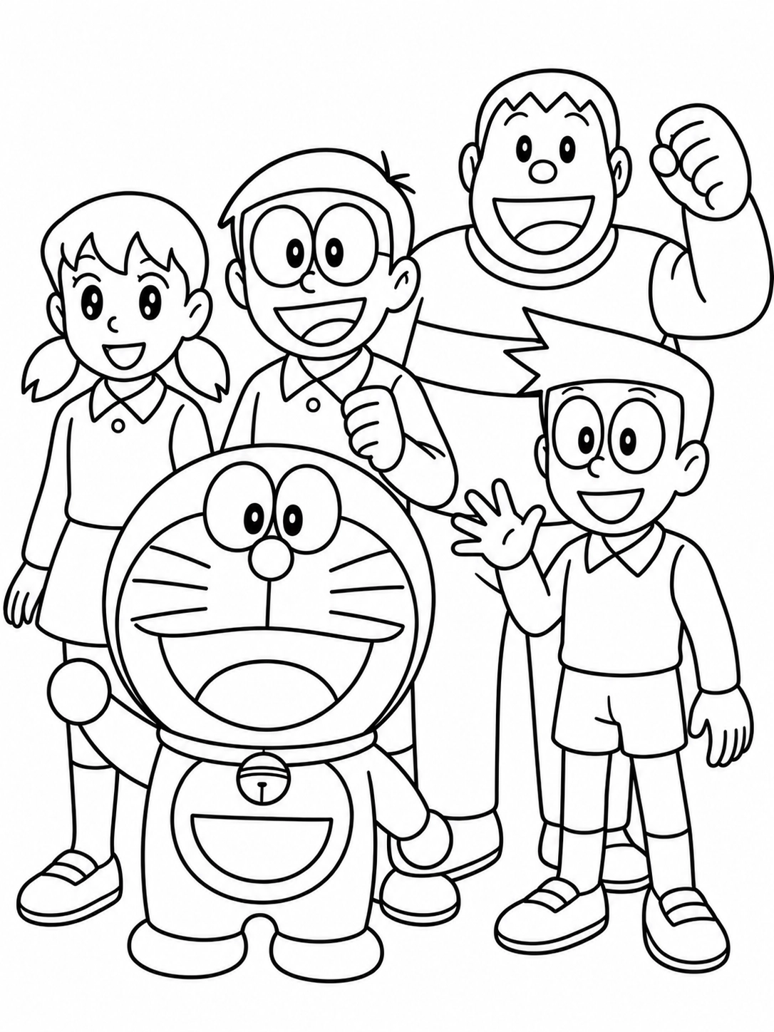 Nhóm bạn Doraemon
