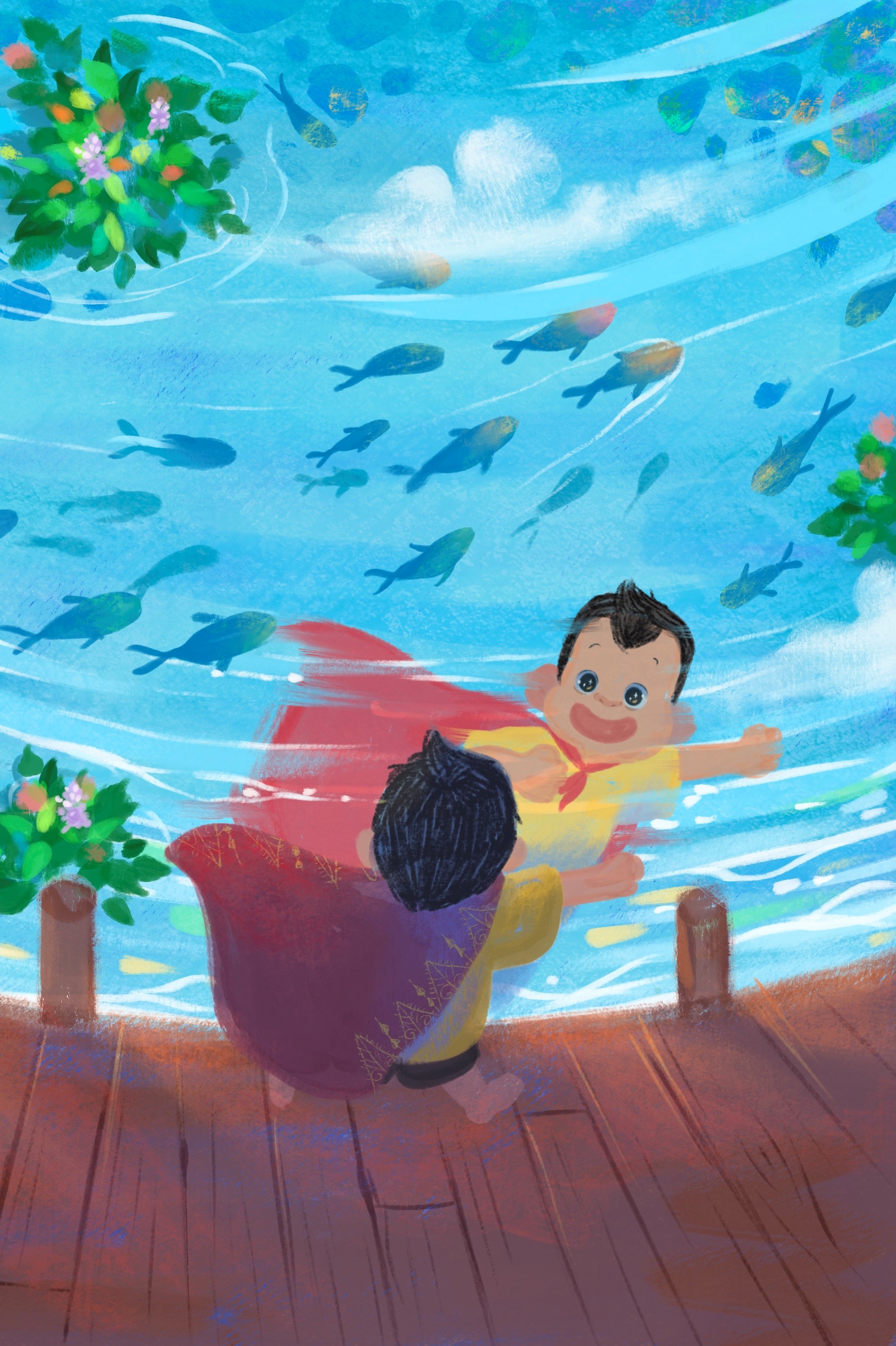 A Day by the Dock