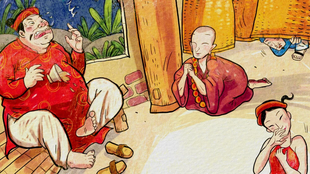 Nghe kể chuyện cổ tích - Tham ăn