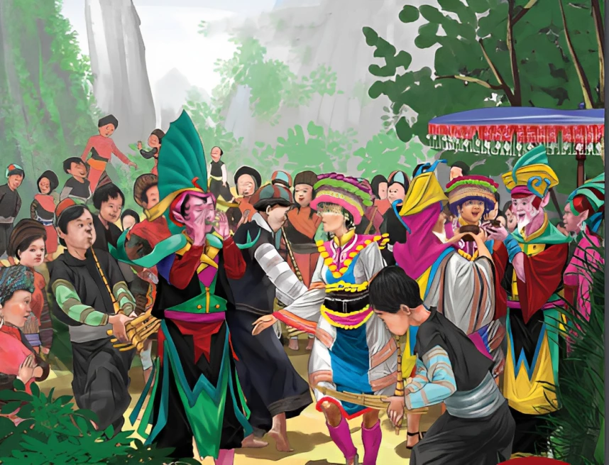 Nghe kể chuyện cổ tích - Sự tích chiếc kèn môi