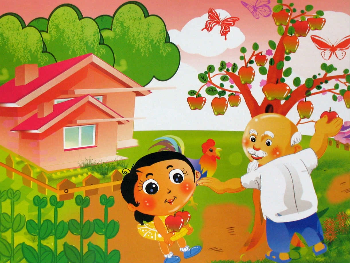 Ông già làm cây nở hoa