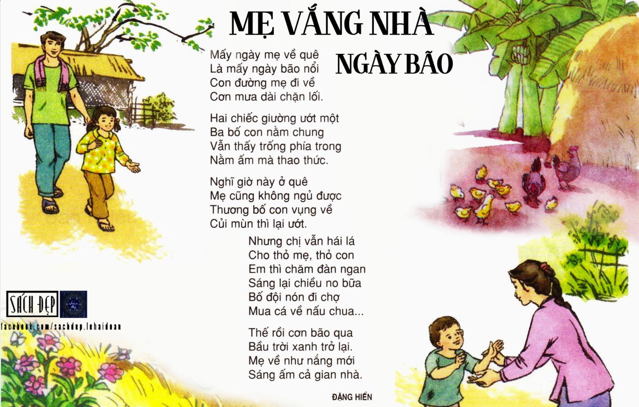 Mẹ vắng nhà ngày bão