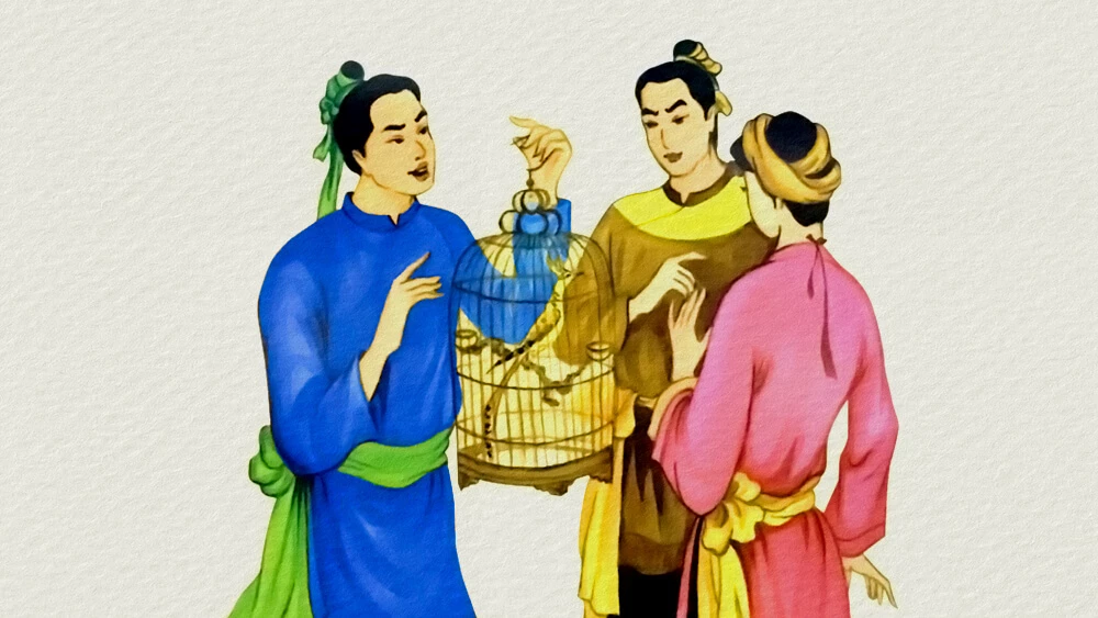 Con chim khách màu nhiệm