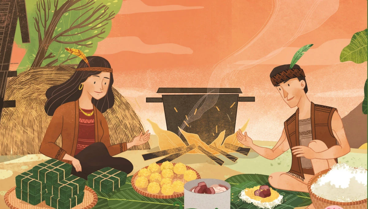 Nghe kể chuyện cổ tích - Sự tích bánh chưng, bánh dày
