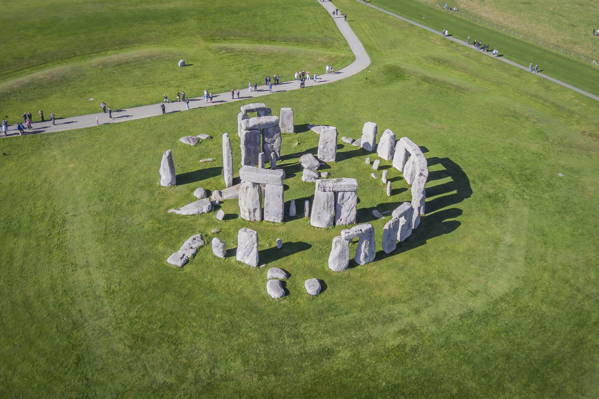 bãi đá cổ Stonehenge nước Anh