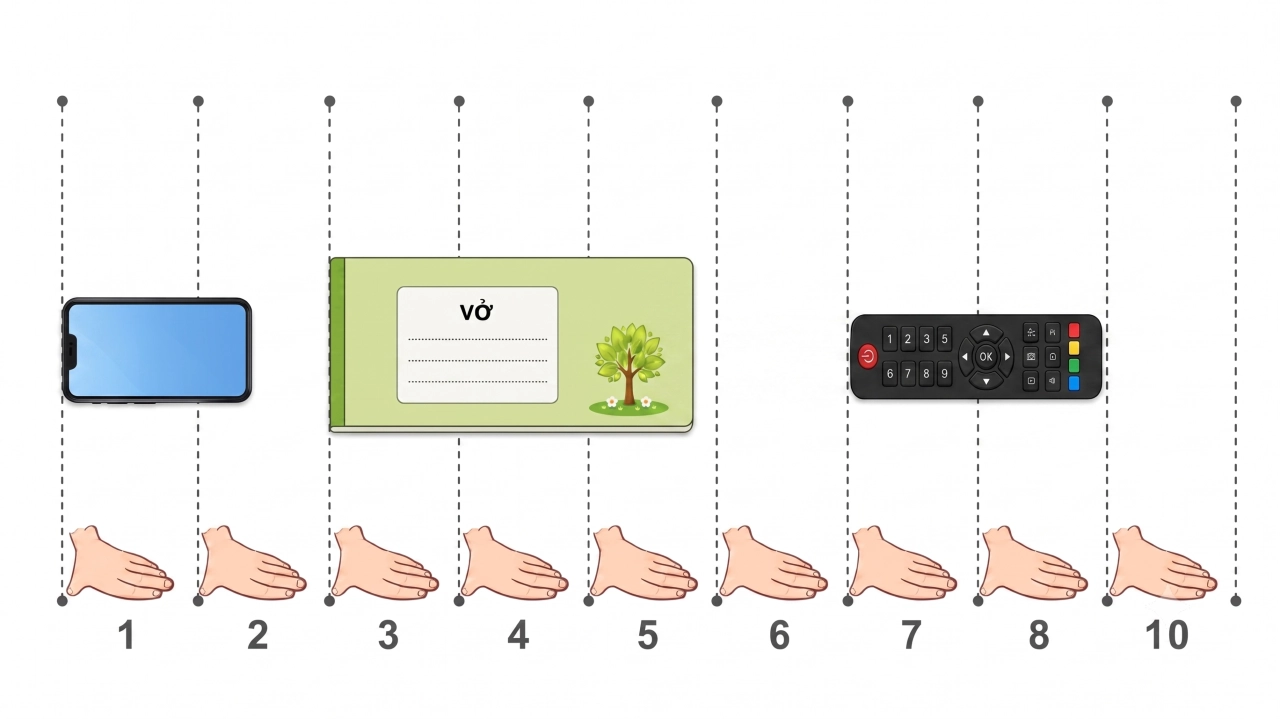 Đồ vật nào dài nhất?