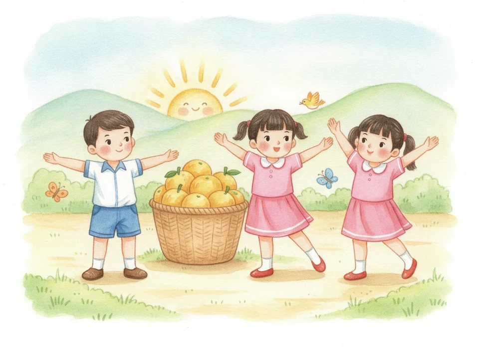 Hai tay mỗi bạn cho ta hình ảnh về hình gì?